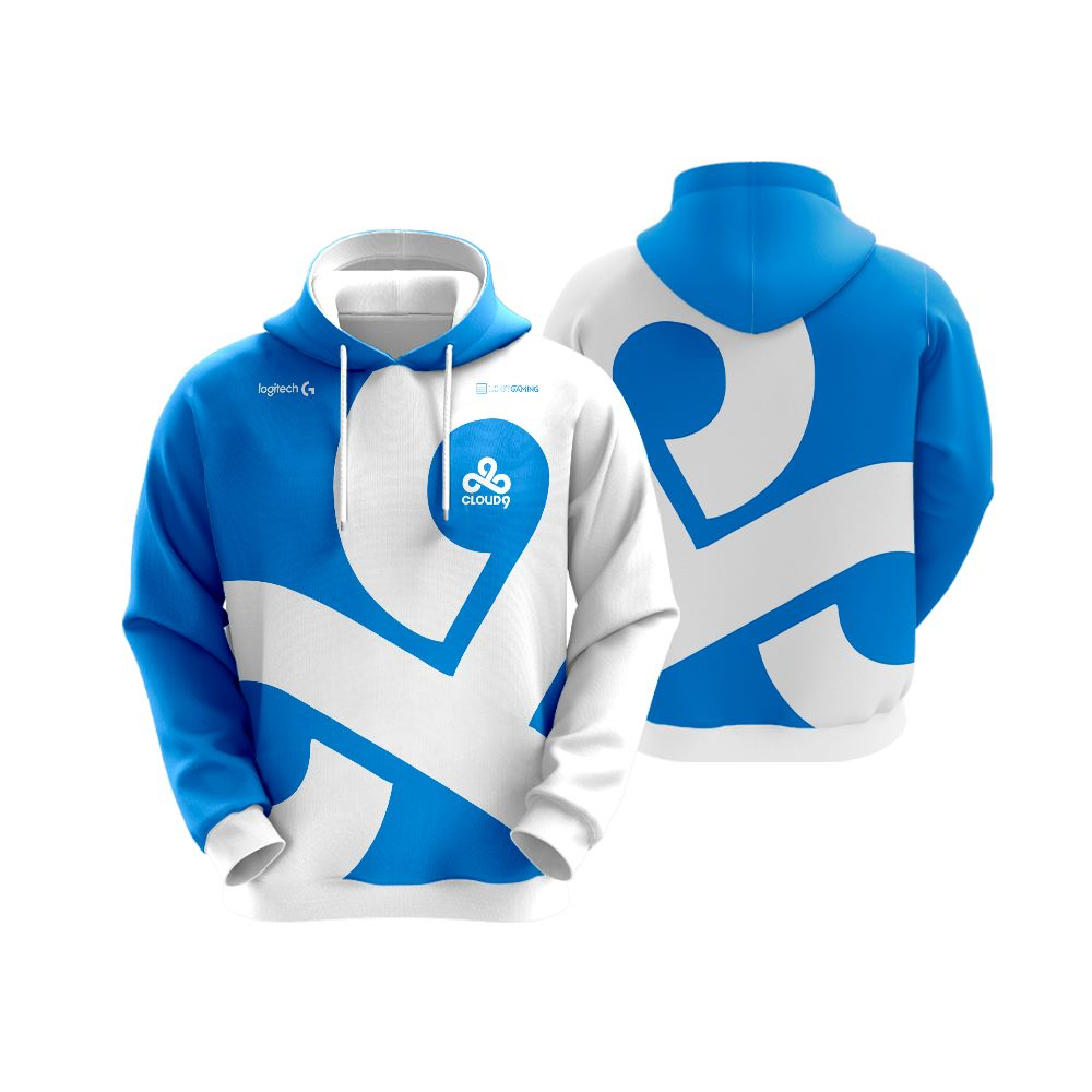 MOLETOM CLOUD9 CS GO UNIFORME E-SPORTS FULL REF:0601