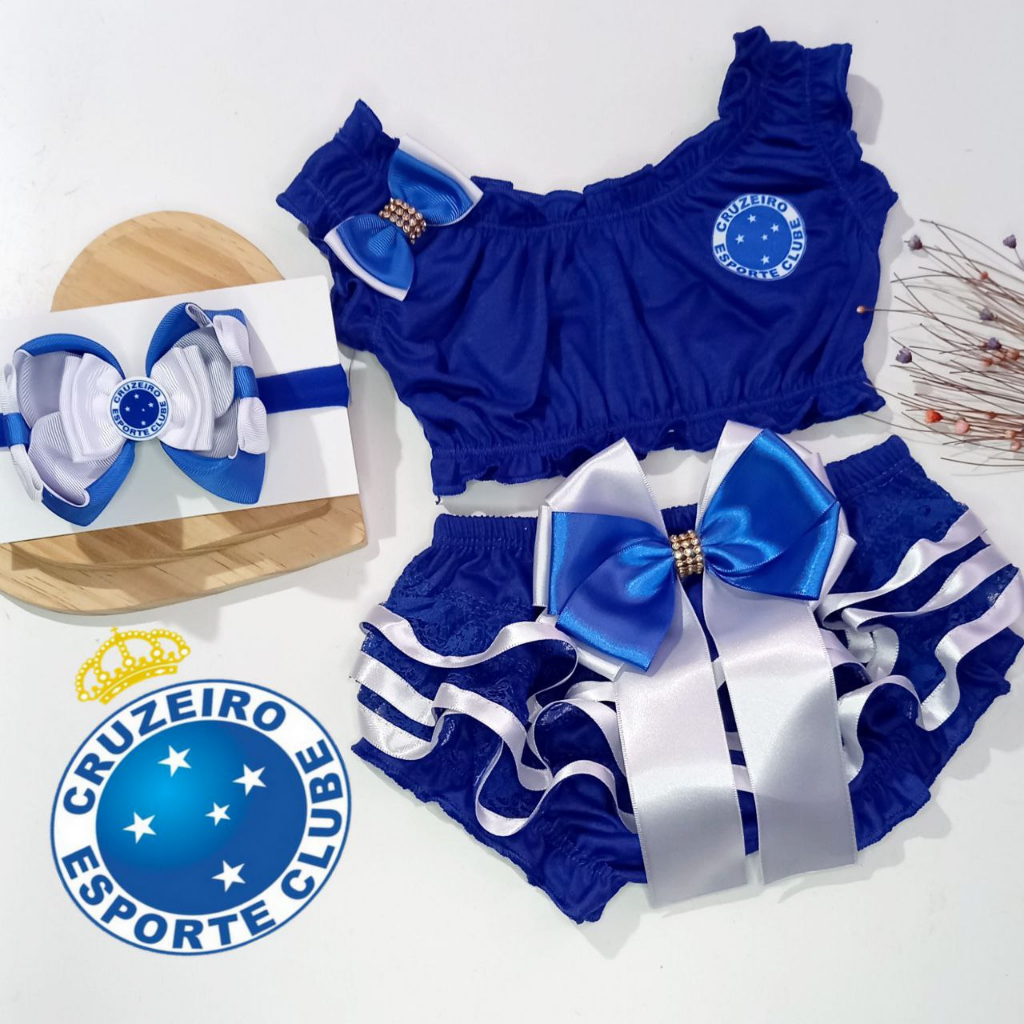 CONJUNTO CALCINHA BUNDA RICA CRUZEIRO MG | Shopee Brasil
