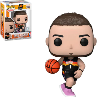 FUNKO POP NBA PHOENIX SUNS - DEVIN BOOKER 148 NOVO ORIGINAL em Oferta na Shopee