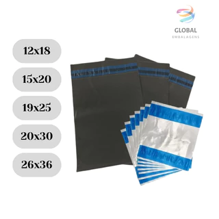 Kit 100 Unidades Envelope De Segurança Cinza + 100 unidades AWB (Saco canguru)