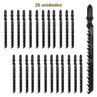 Kit 25 Lâminas De Serra Tico-Tico T144D Madeira Pvc