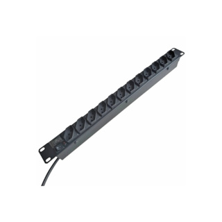 Régua Rack e extensão 19 C/ 12 Tomadas 10a Filtro de Linha 12 tomadas espaçada Regua Rack 12 tomadas 20A
