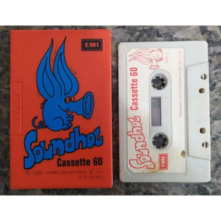 Fita Cassette 60 Soundhog (2x30) Emi Box Orange K7