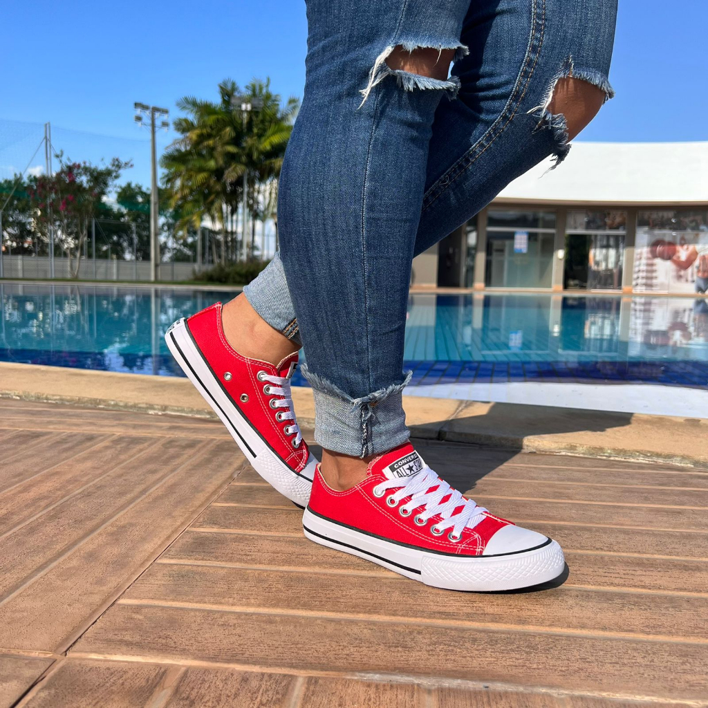 All Star Preto, Tênis Feminino All Star Nunca Usado 86117459