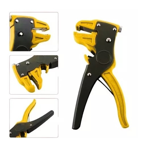 Alicate Para Descascar E Cortar Fios E Cabos It Blue