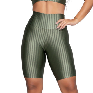 Bermuda New Zig Ciclista Fitness 3D Ikat Feminina