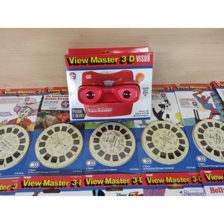 Brinquedo View Master 3d Marca Estrela + 1 Cartela De Filme