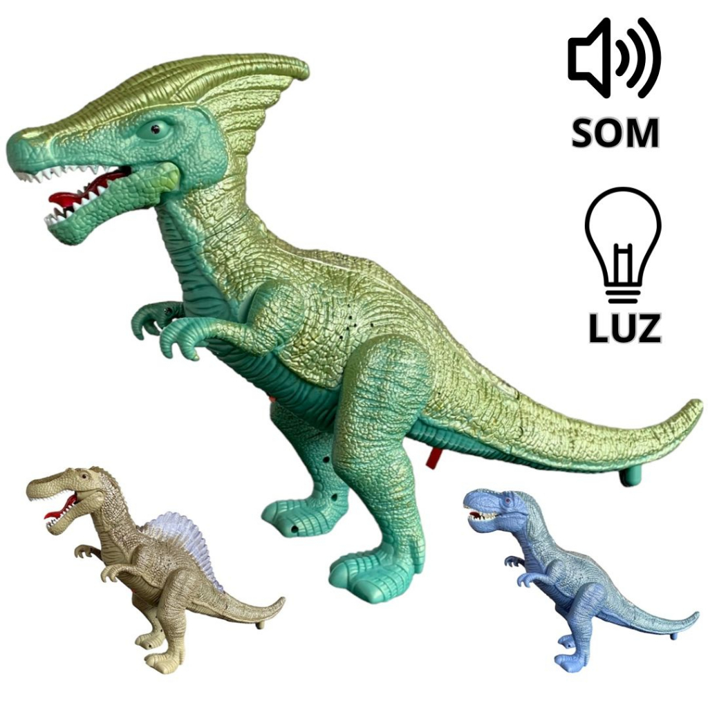 Dinossauro Gigante com Luz e Som - Sítio do Bebé