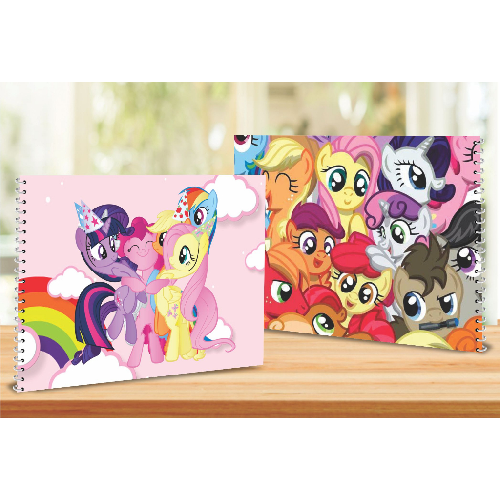 Caderno de Desenho My Little Pony Capa Dura c/50fls | Shopee Brasil