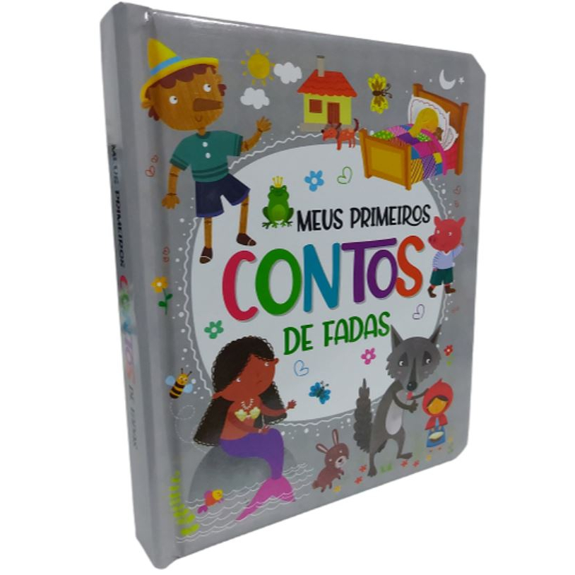 Livro Infantil De Histórias Capa Dura Contos De Fadas Almofadada 