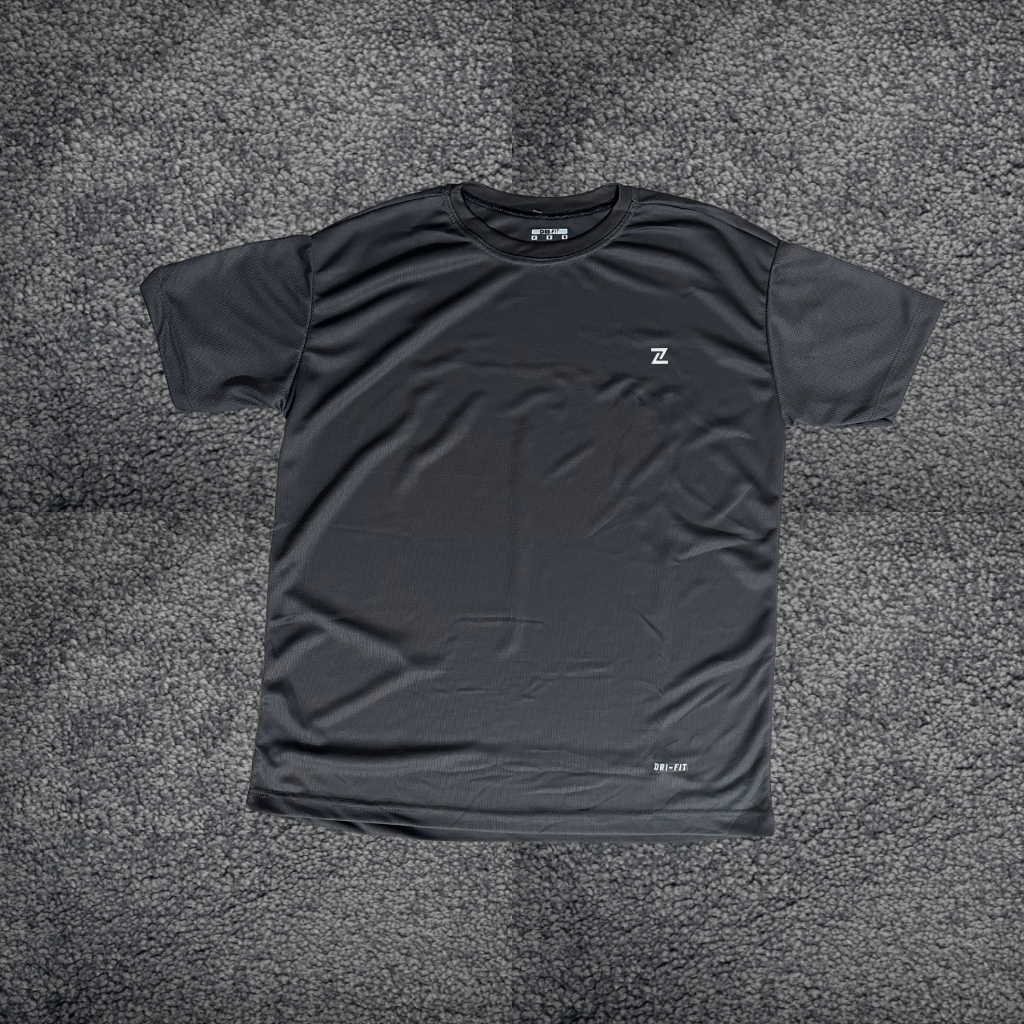 Camiseta Dry Fit Masculina Logo Z Lisa -Casual Treino Academia