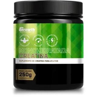 Creatina Monohidratada 250g Growth Suplements Original
