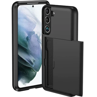 Capa com Porta Cartão para o Samsung Galaxy S23 / S23 Plus / S23 Ultra / S22 / S22 Plus / S22 Ultra