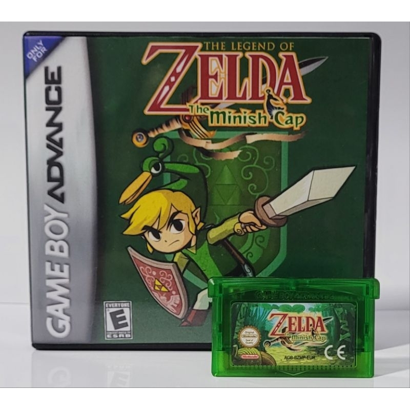 Cartucho fita Legend Of Zelda Minish Cap em (Português ) Game Boy advance GBA / NDS