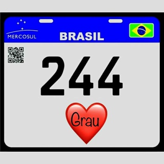 Familia 244 Grau De Bike Brasil