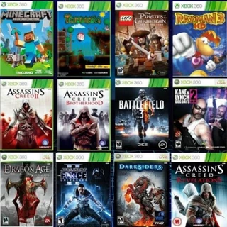 kit 5 jogos xbox 360 a sua escolha - midia física