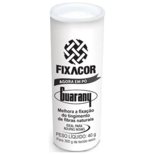 Fixador De Tinta Para Tecido Fixacor Guarany Tintol 40g | Shopee Brasil