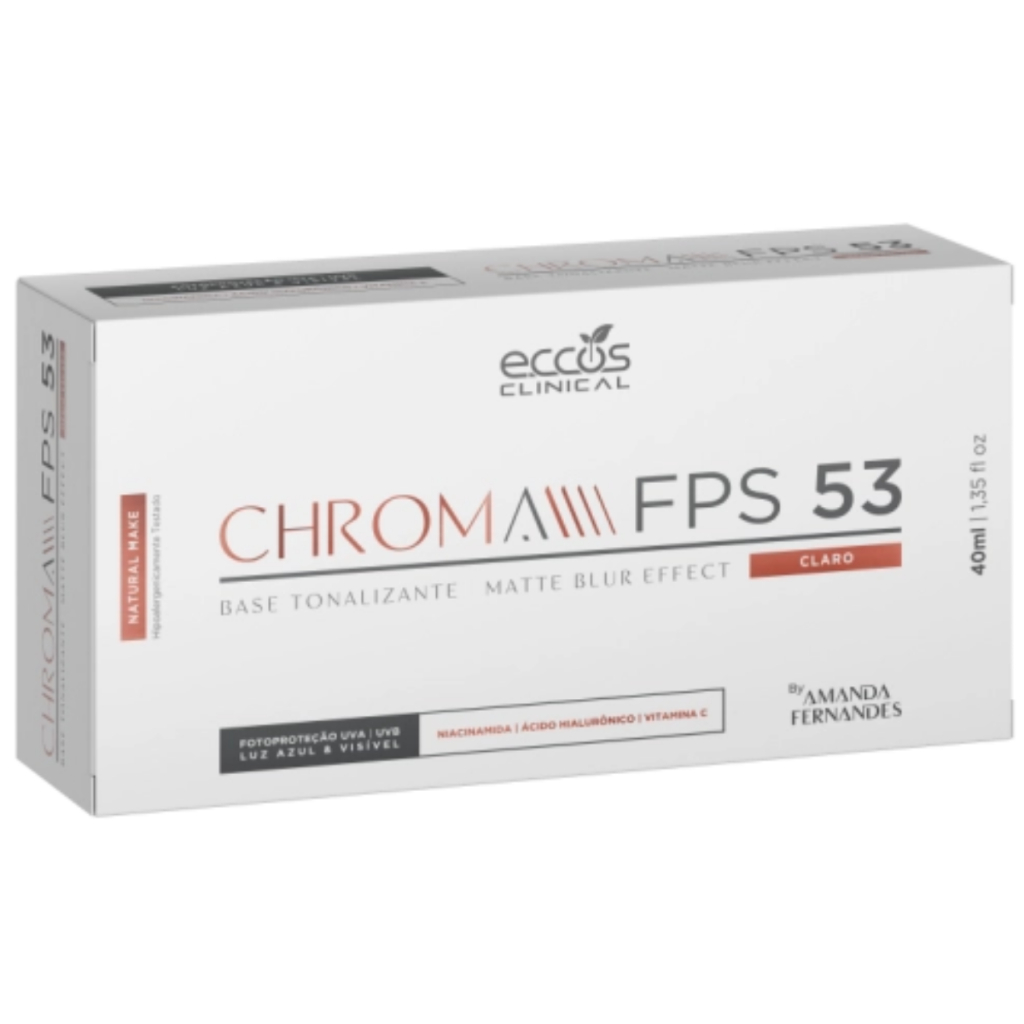 Chroma Fps 53 Protetor Solar Base Tonalizante Eccos | Shopee Brasil