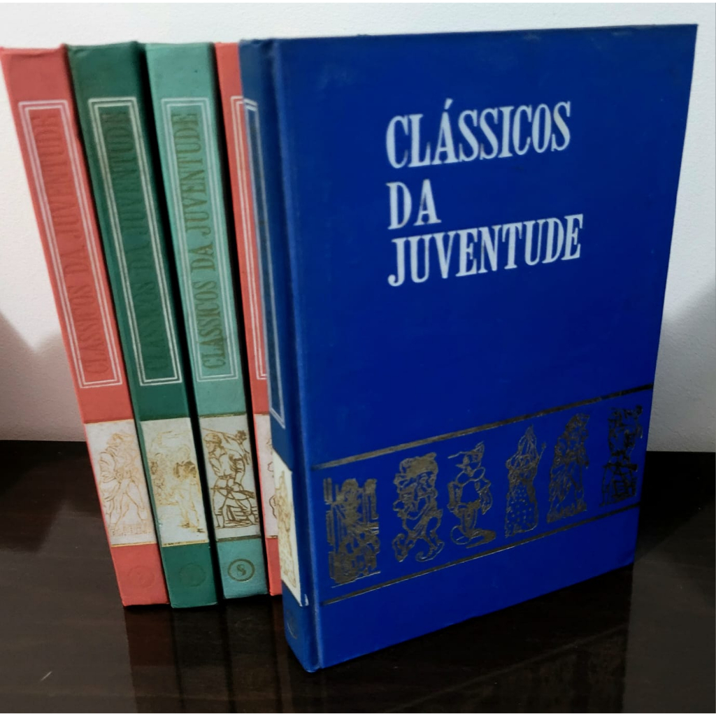 (CAPA DURA) Coleção Clássicos da Juventude - Conjunto de 7 livros ...