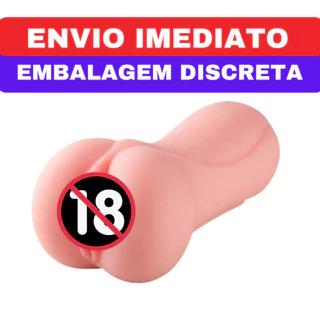 Masturbador Masculino formato vagina cyberskin textura imita pele humana