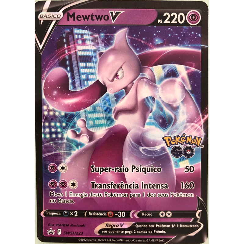 Carta de Jogo: Mewtwo (Pokémon GoCol:POK-GO-57/72