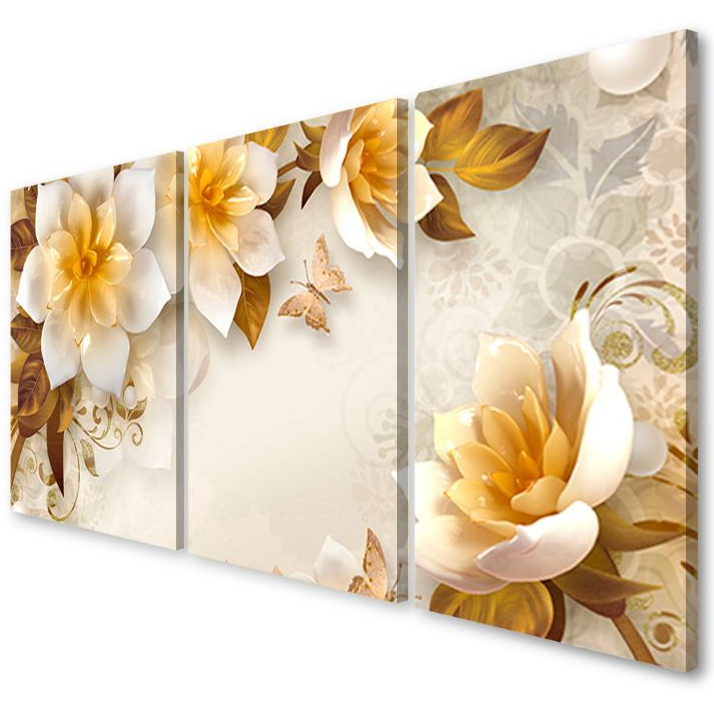 Kit Quadros Decorativos Mosaico 3 Peças Trio Cacto Minimalista Desenho  Modular Frase Fé Amor Gratidão Amarelo Conceitual Vintage Floral Abstrato  Flor