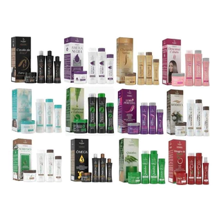 Kit Bio Instinto 10 Kits com 4 Itens Cada A sua Escolha Anti Queda Nutrição Brilho Salão de Beleza