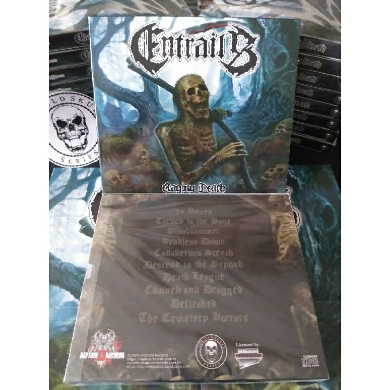 Entrails - Raging Death ( Slipcase cd + Pôster ) | Shopee Brasil
