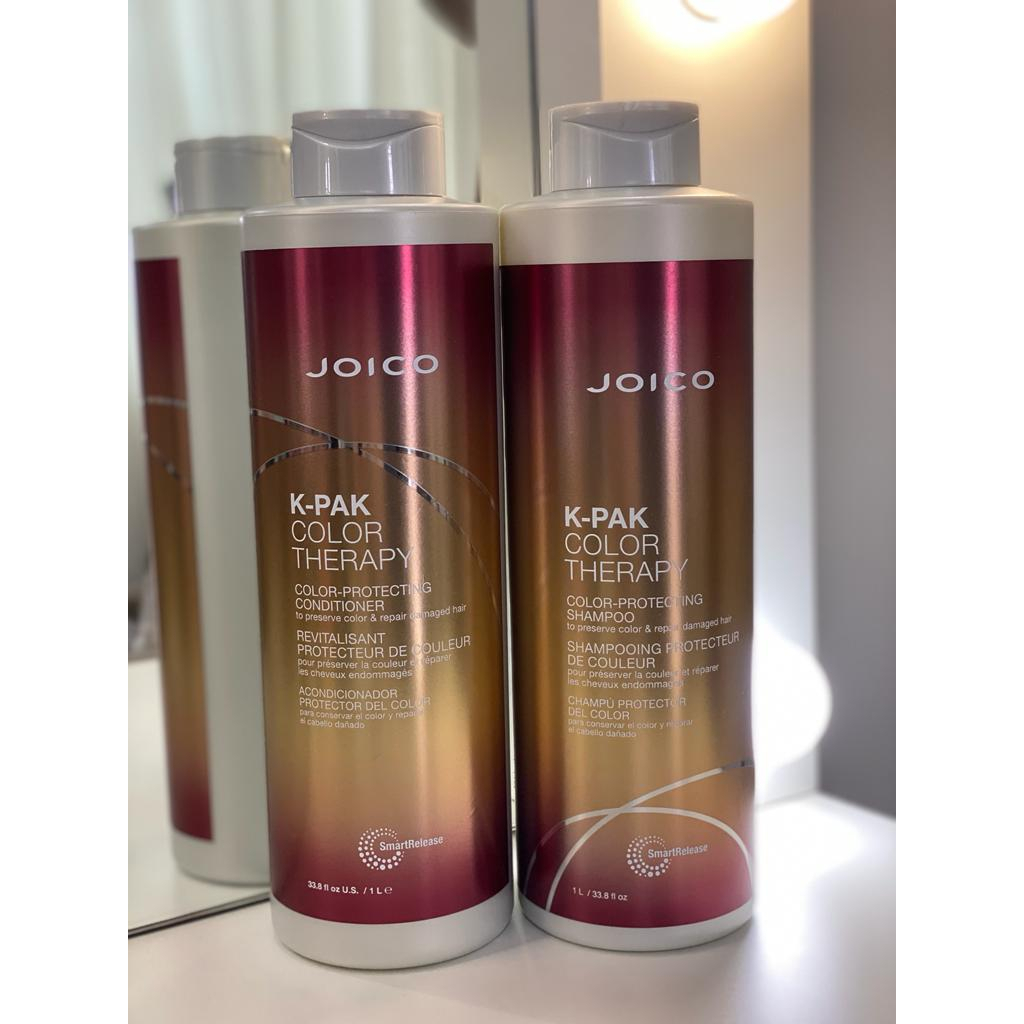 Kit Shampoo + Condicionador Joico Kpak Color Therapy 1L TERAPIA