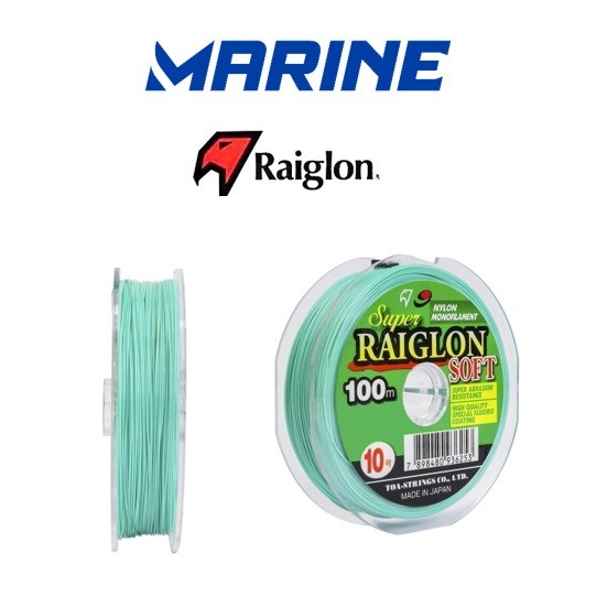 Linha Super Raiglon Soft Monofilamento 100m - Varias Medidas