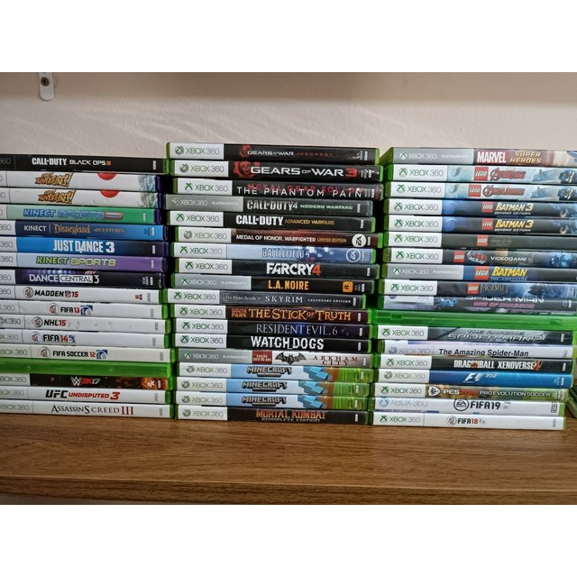 Jogos de Xbox 360 Mídia Física (Originais - Usados)