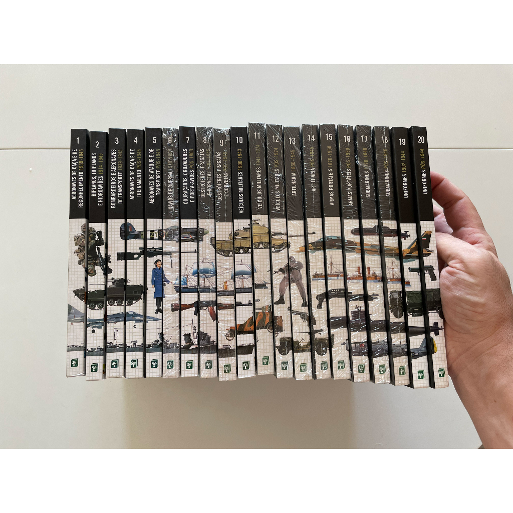 Coleção Armas de Guerra da Editora Abril completa (20 edições) como ...