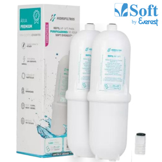 KIT 2 Refis Filtro Para Purificador Soft Everest Premium