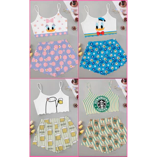 Roupa de dormir pijama babydoll femenino sale