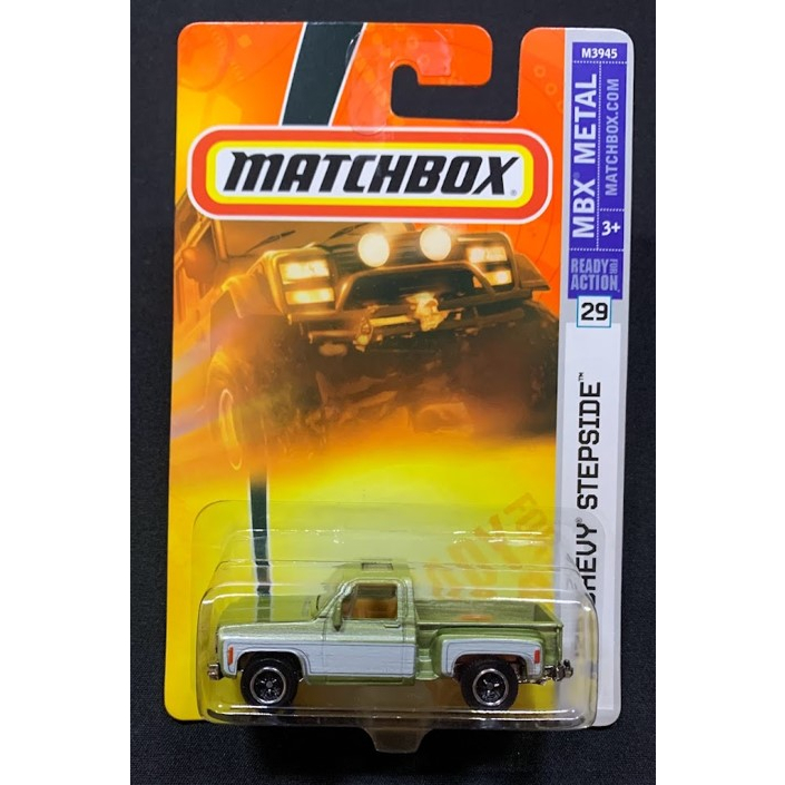 Matchbox 75 Chevy Stepside MBX Metal | Shopee Brasil