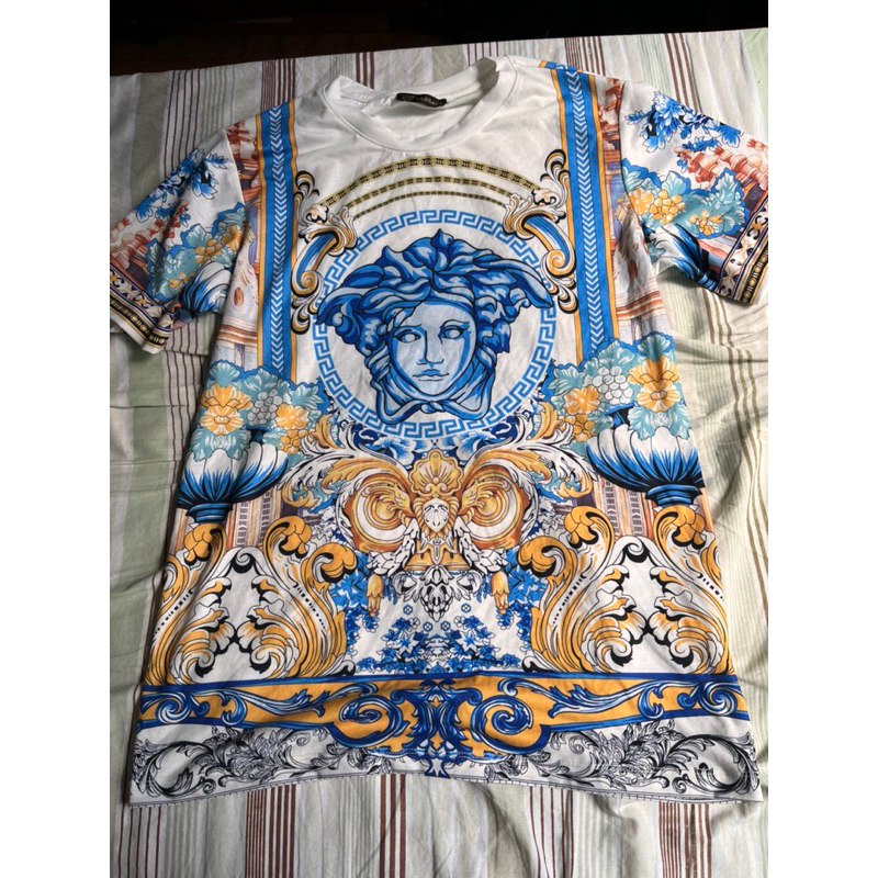 Camiseta Versace Medusa Branca