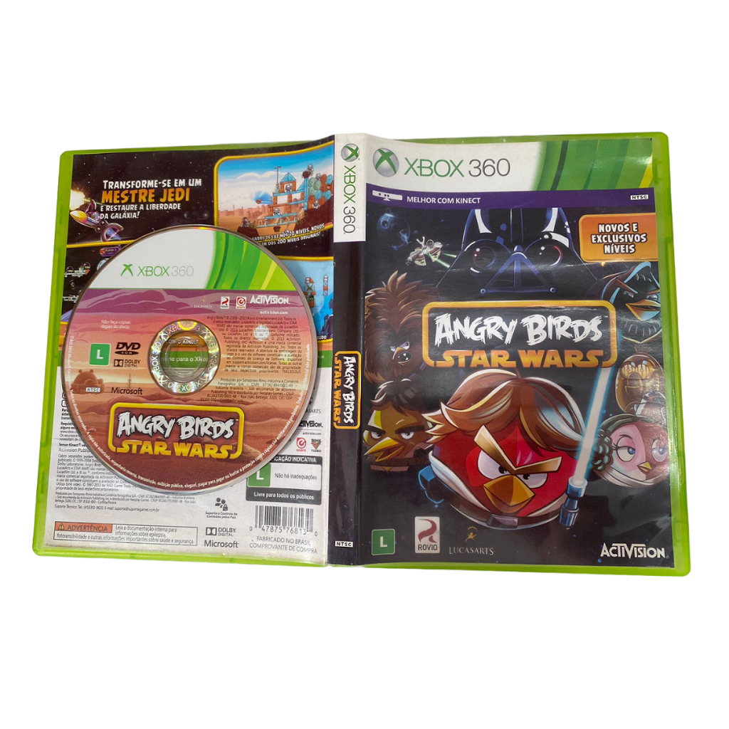 Jogo Novo Lacrado Angry Birds Star Wars Para Nintendo 3ds