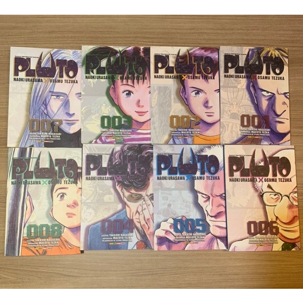 プルートlove Pluto (8 volumes) - Completo - Naoki Urasawa e Osamu Tezuka