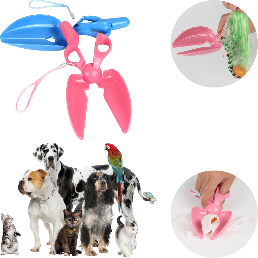 Kit Limpeza Pet FUSBUNTY - Pá De Cocô E Lixeira 15L | Com 20 Sacos Inclusos
