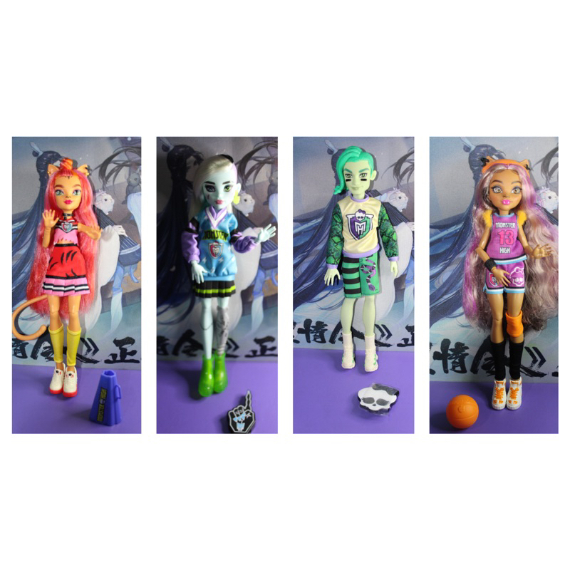 bonecas monster high g3 líderes de torcida valor unitário