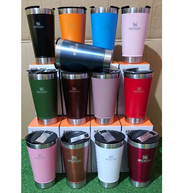 Copo Térmico com abridor e tampa 473ml. Copo Térmico para Bebidas. Diversas cores.