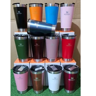 Copo Térmico com abridor e tampa 473ml. Copo Térmico para Bebidas. Diversas cores.