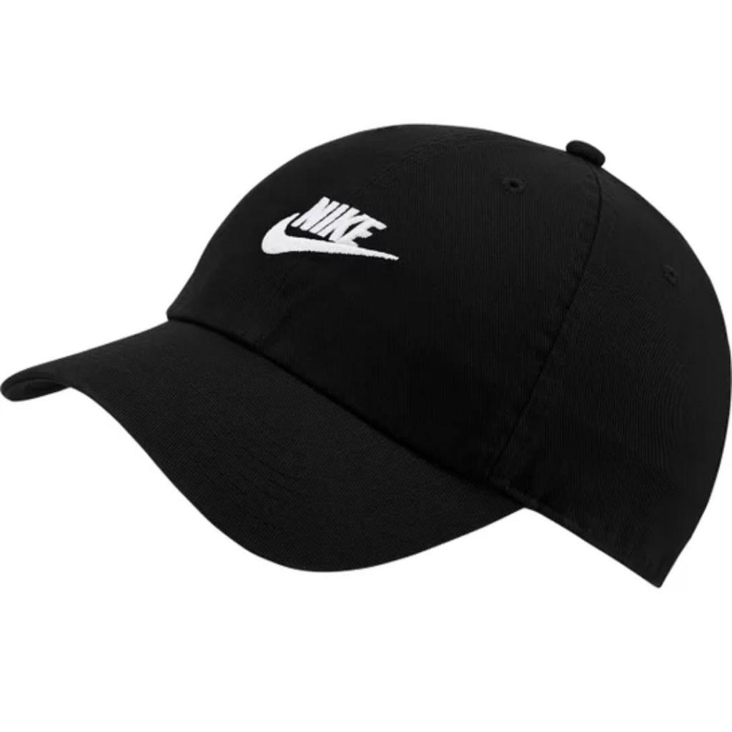 Boné Nike Sportswear Clássico Branco/Preto Aba Curva Boné Masculino Premium ENVIO IMEDIATO!