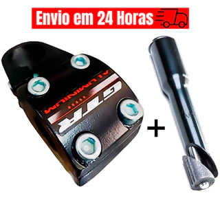 Mesa Suporte de Bicicleta GTR Para Guidão de Moto Bike + Adaptador Aço 21.1mm