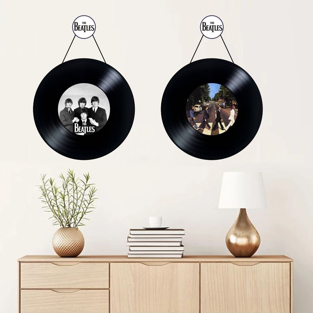QUADRO DECORATIVO the beatles 2 TELAS | Shopee Brasil