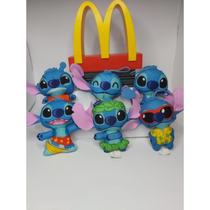 Pelúcias Stitch Coleção McDonald's - Chaveiro , Disney