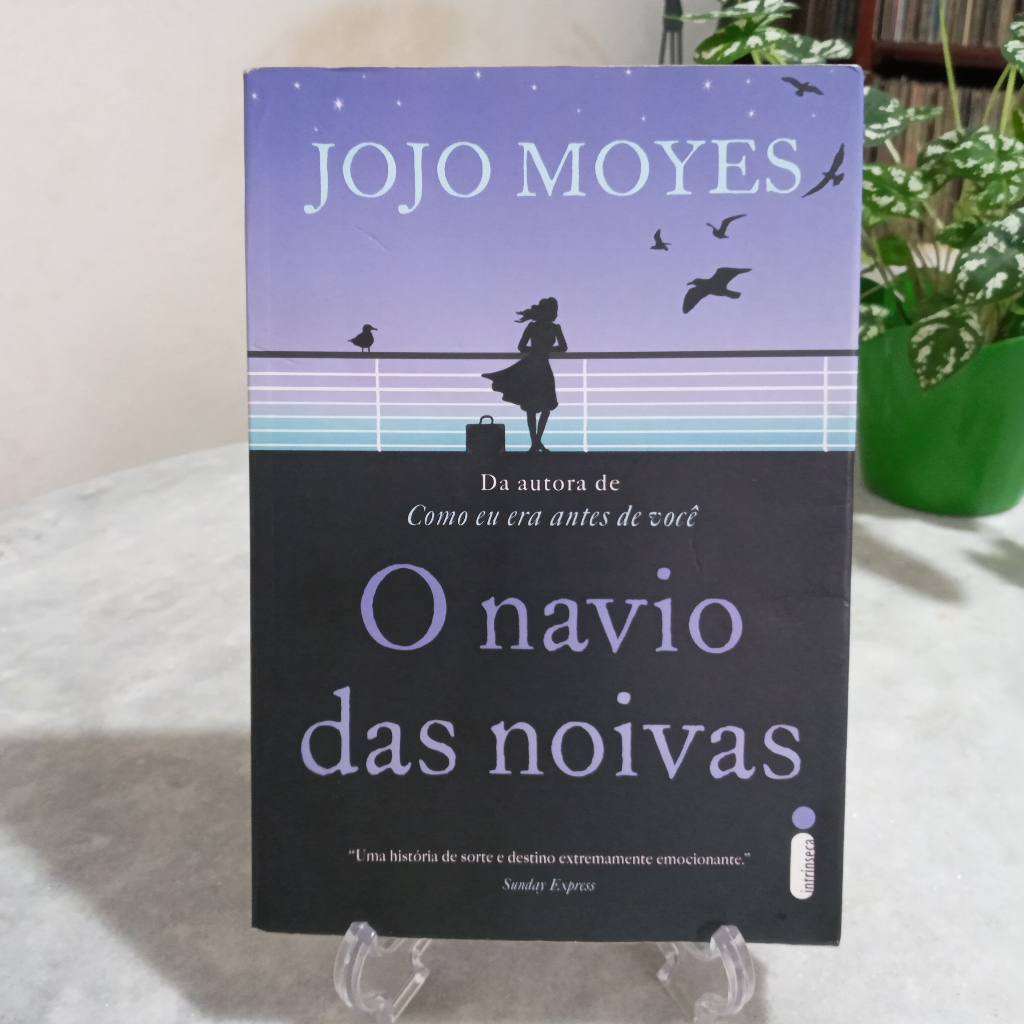 Livro O Navio Das Noivas Jojo Moyes Shopee Brasil