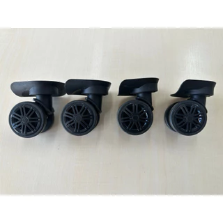 Rodinhas Duplas Giratórias Para Malas Com Rodas 360 Serve para todos os tamanhos de malas.
