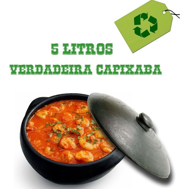 Panela de Barro Capixaba Para Moqueca e Pirão – Número 5