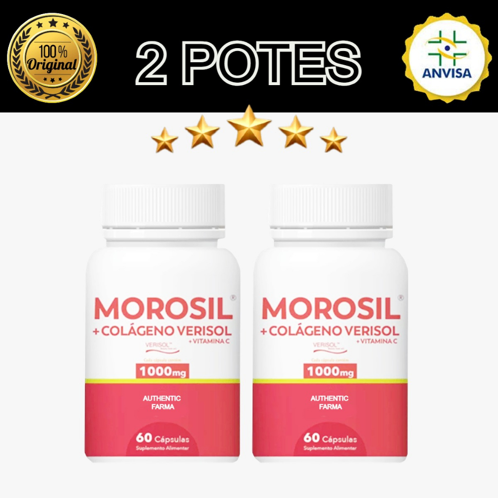 KIT MOROSIL COLAGENO VERISOL - (60 CAPS) - BIONUTRI + DESODALINA